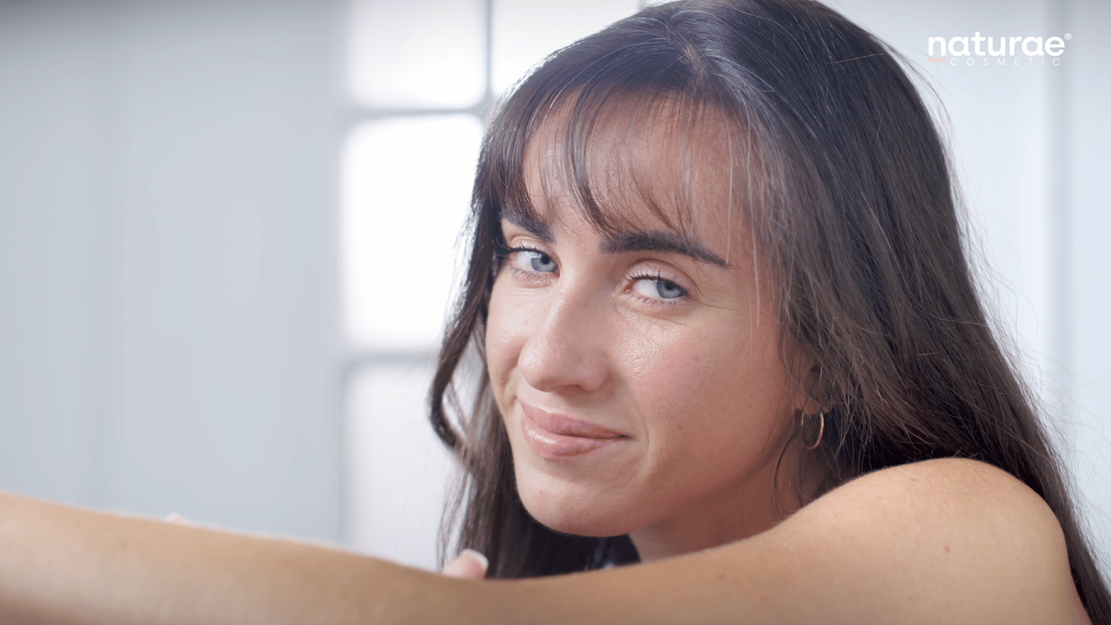 Final portrait for Naturae Cosmetic skincare campaign by Spaziale Studio